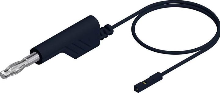 Actual product image Hirschmann Test & Measurement SKS Hirschmann MAL 4-0.64/100-0.25 Measuring cable (male lamella connector 4 mm - female 0.
