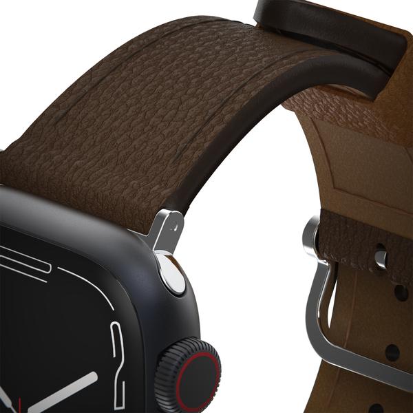 Actual product image OtterBox Symmetry Cactus Leather Watch Band for Apple Watch 9/8/7 41mm (41 mm, 38 mm, 40 mm, Vegan Leather)