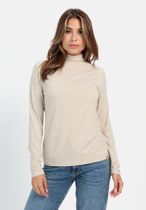 Camel Active Langarmshirt mit Rollkragen