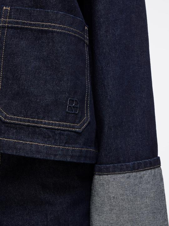 Produktbild Rouge Edit Geknöpfte Jeansjacke (40)