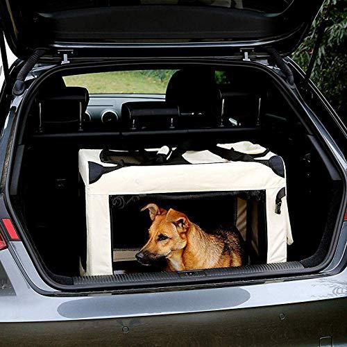 Produktbild Dibea Hundetransportbox (Hund, Katze, Waschbar, Atmungsaktiv, Abschliessbar, Faltbar)