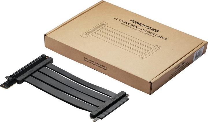 Produktbild Phanteks PCI-E 4.0 x16 Riser Flachband-Kabel, 90 Grad