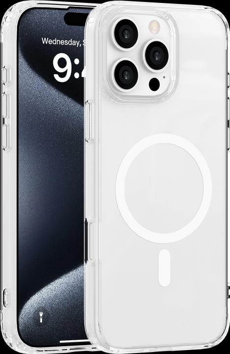 Produktbild Cazy Hülle mit magnetischem Ring, kompatibel mit Qi2/MagSafe (Apple iPhone 16 Pro Max)