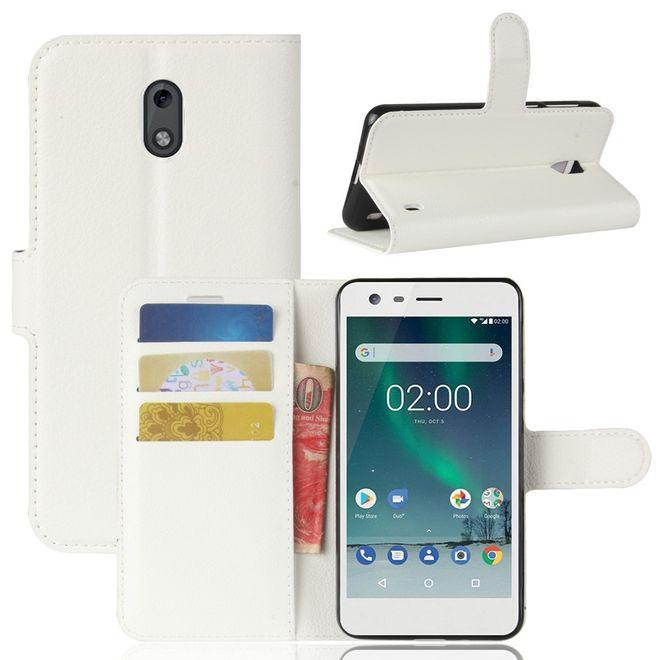 Immagine prodotto MU Classic Copertina in pelle con texture litchi (Nokia 2)