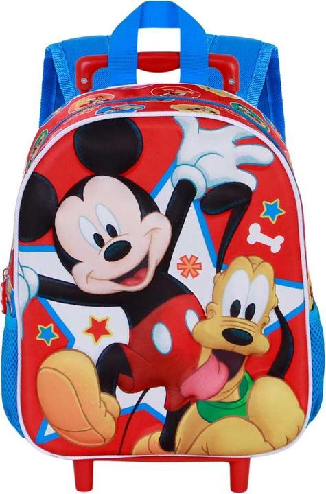 Produktbild Karactermania Small 3D Backpack with Wheels Star