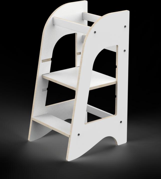 Actual product image MamaToyz KULE - Learning tower grey