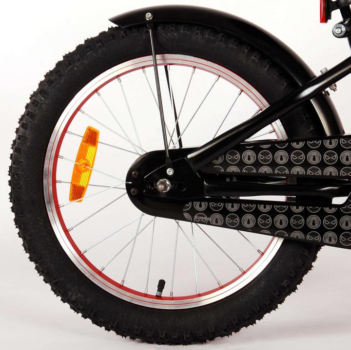 Produktbild Ultimate Spider-Man Kinderfiets - Jongens - 18 inch - Mat Zwart (18")