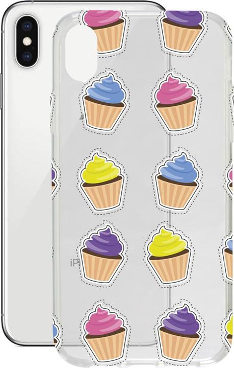 Image du produit KSIX Flex Cover Tpu Iphone XS Max Cupcake (Apple iPhone XS Max)