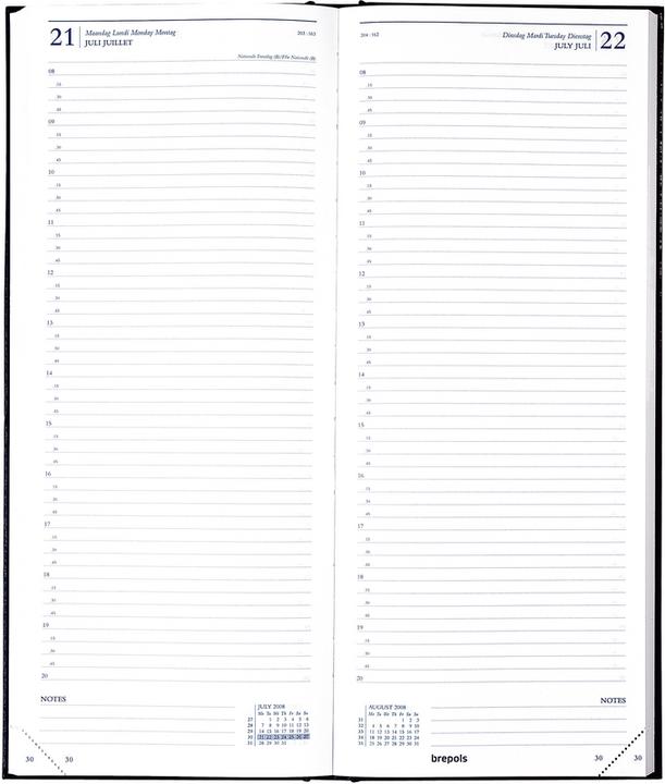 Immagine prodotto Brepols Saturnus 111 Lima 2021 111125501 nero, 1T/S, 13.5x33cm (A5, Tedesco)