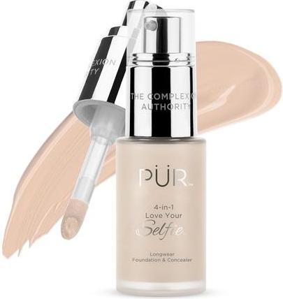 Actual product image PÜR Pur 4-In-1 Love Your Selfie Longwear Foundation & Concealer Ln6 30ml