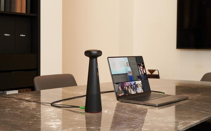 Produktbild Ipevo KFT Konferenzkamera Totem 360 Mikro schwarz