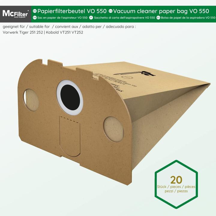 Produktbild Mc Filter Staubsauger-Set