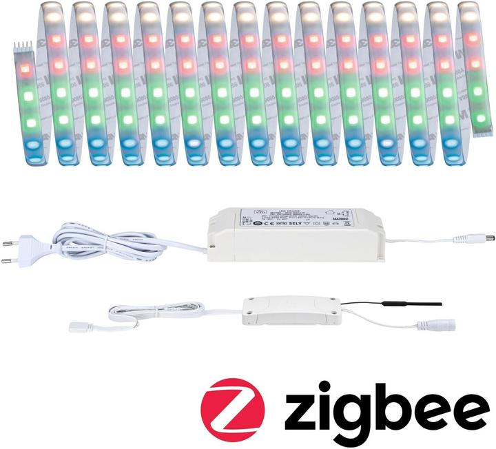 Actual product image Paulmann MaxLED 500 Stripe Set (RGBW, White, 500 cm, Indoor)