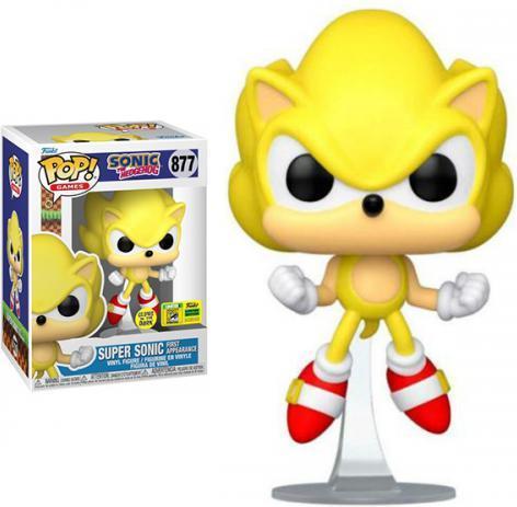 Actual product image Funko POP Sonic The Hedgehog Super Sonic Exclusive