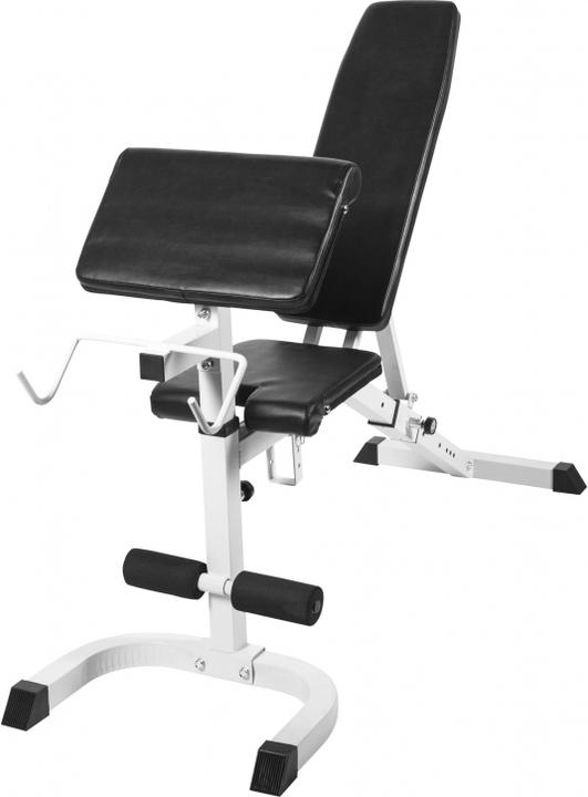Produktbild Gorilla Sports Hantelbank mit Curlpult