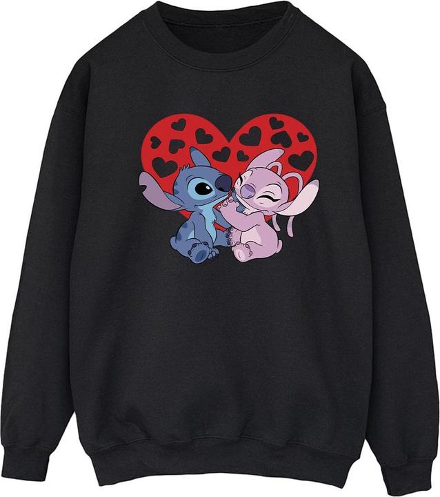 Disney Lilo & Stitch Hearts Sweatshirt (S)