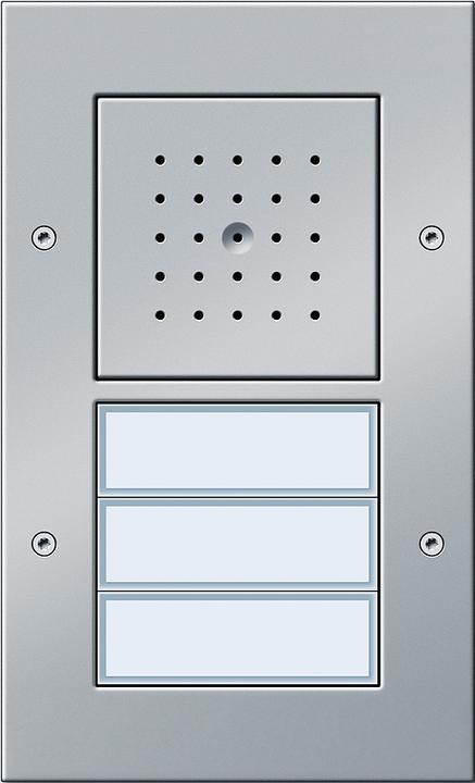 Immagine prodotto Gira 126765 Sistema di interfono audio in alluminio (Cablato)