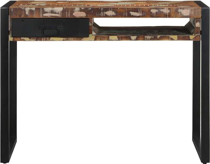 Produktbild VidaXL Schreibtisch Mehrfarbig 100x50x75 cm Massivholz Altholz Tisch (100 x 50 x 75 cm)