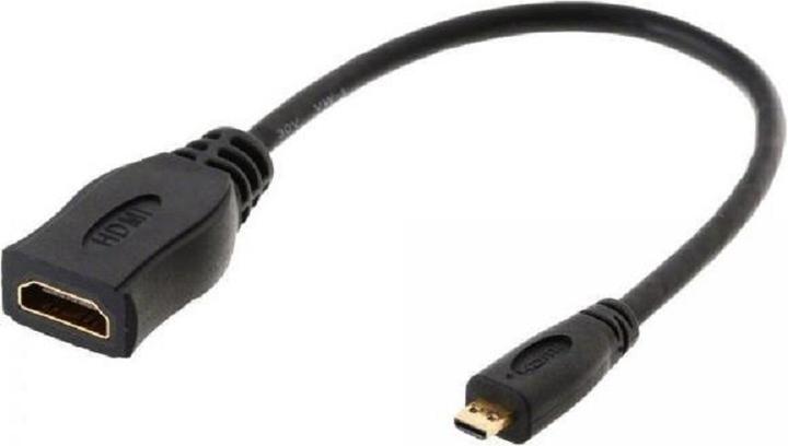 Actual product image Delock HDMI – Micro HDMI (0.23 m, HDMI)