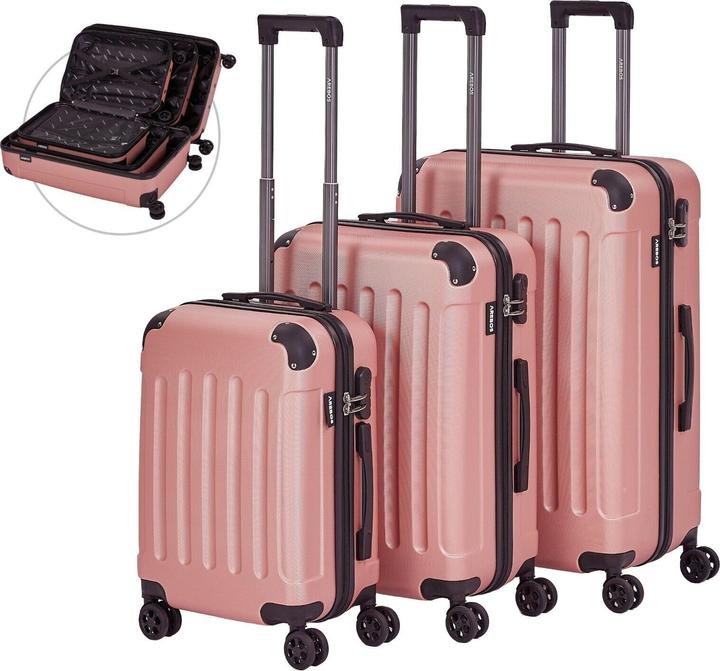 Actual product image Arebos Premium hard shell case (94 l, M (50 - 90l), L (90 - 115l), XL (from 140l))
