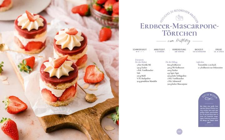 Actual product image Tortenstück und Kuchenduft (100 Rezepte) (German, Julia Kübbeler, 2023)
