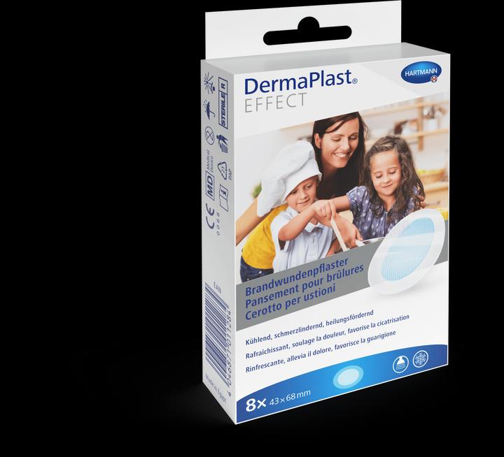 Produktbild DermaPlast Effect Brandwundenpflaster (8 x)