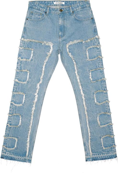 Immagine prodotto 2Y Studios Kosa Destroyed Straight Jeans - 184639 (32)