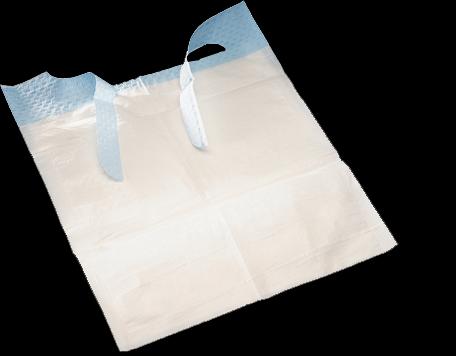 Actual product image Tena Bib protective napkin M/L 37 x 68 cm (150 x, M, L)