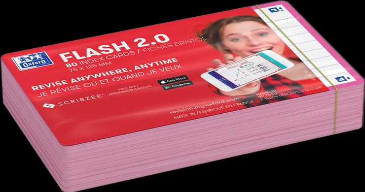 Actual product image Oxford FLASH 2.0 flashcards (A7, 80 x)
