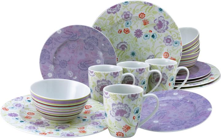 Produktbild CreaTable Oriental flieder (16 Stück)