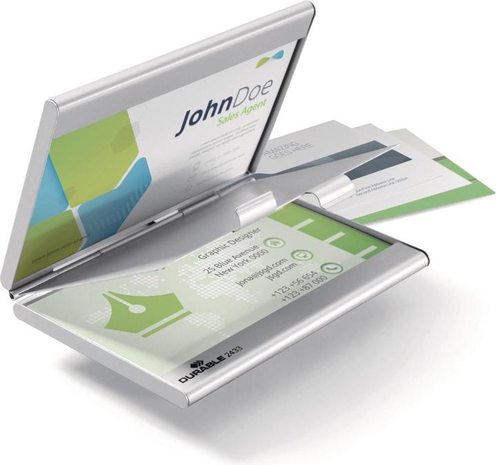 Image du produit Durable Etui pour cartes de visite Duo (Spécial)