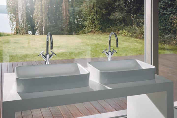 Produktbild Bette Art Aufsatz-Waschtisch ohne Hahnloch, A180 300 x 400 mm (300 mm, 400 mm)