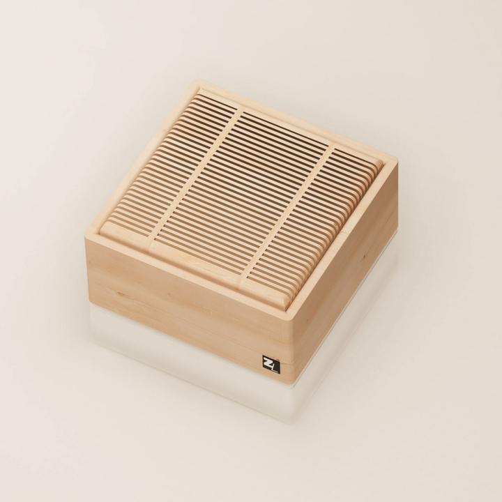 Actual product image ZirbenLüfter CUBE mini II für 15 m2 (15 m²)