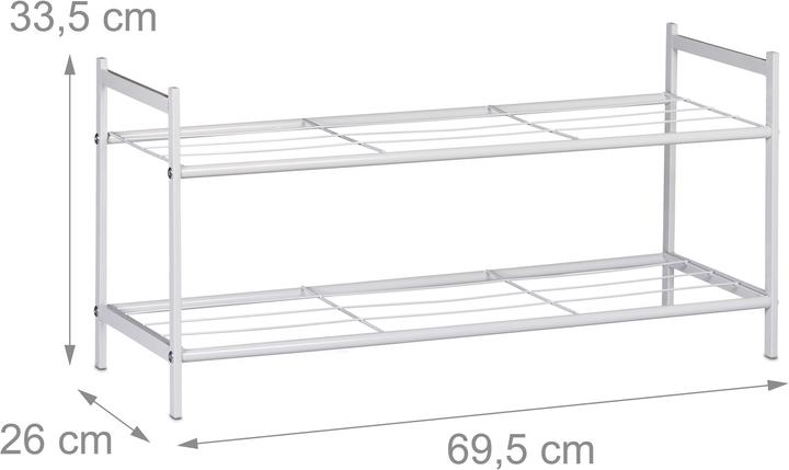 Actual product image Relaxdays Baylee (69.5 x 26 x 33.5 cm)