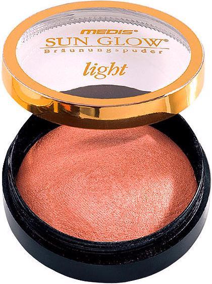 Medis Sun Glow Kompaktpuder Hell (1), Inhalt 12 g (Hell)