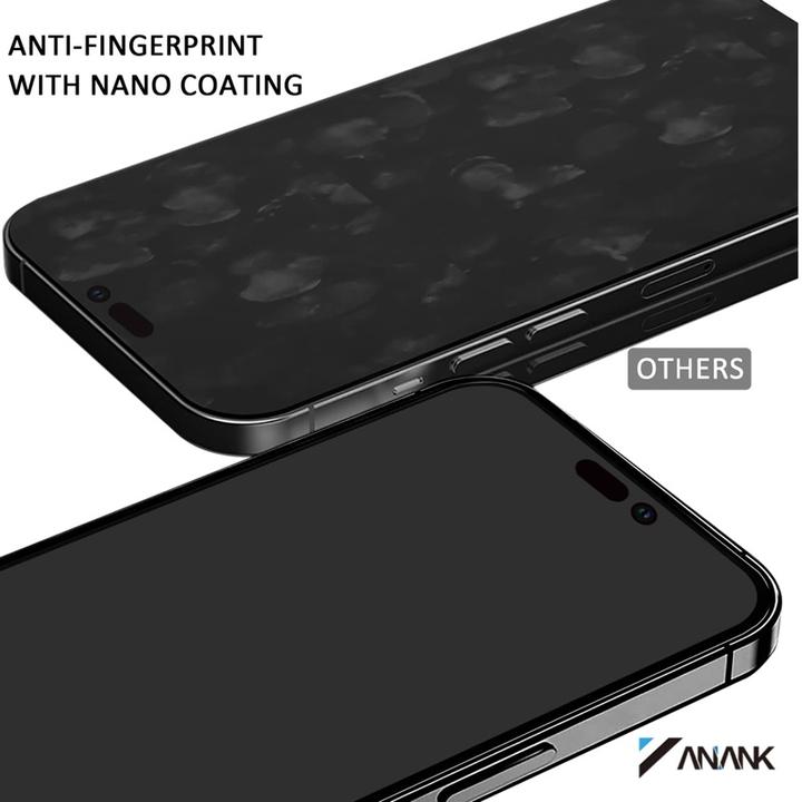 Immagine prodotto Anank Vetro blindato trasparente 2.5D Corning Gorilla per iPhone 16 Pro Max - rinforzato 5x (1 Pezzo/i, Apple iPhone 16 Pro Max)