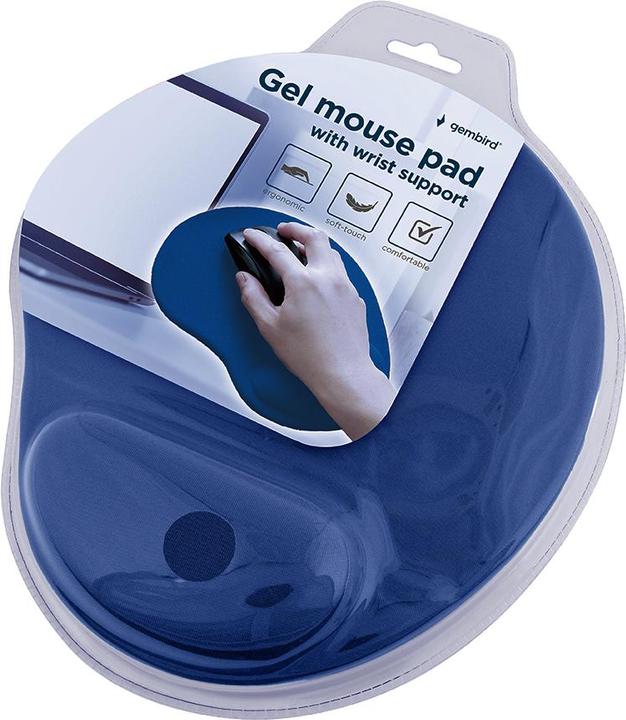 Produktbild Gembird MP-GEL-B Gel mouse pad w