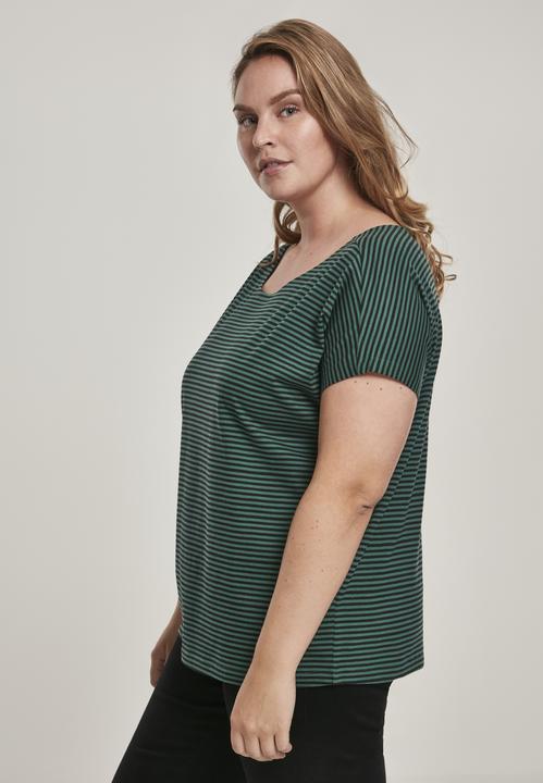 Image du produit Urban Classics Tee shirt à rayures pour femmes (XS)