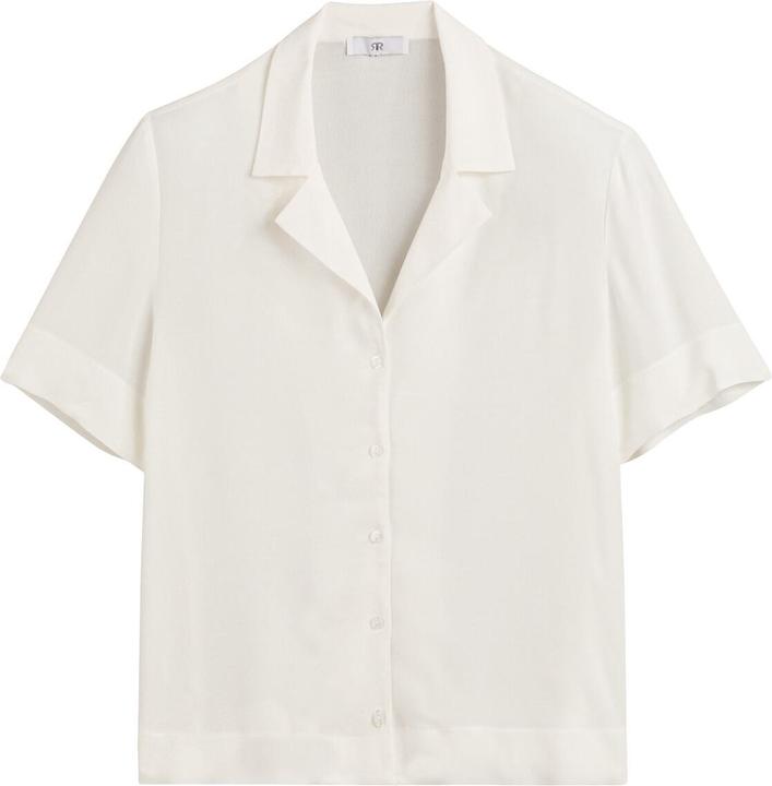 Produktbild La Redoute Collections Kurzärmelige Bluse mit Reverskragen (32)