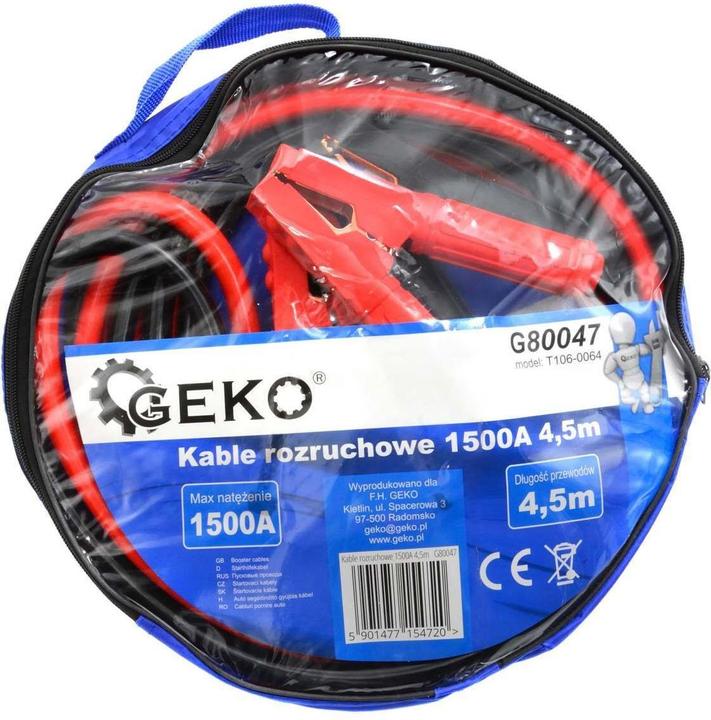 Produktbild GEKO Starterkabel 1500A 4,5m (1500 A)