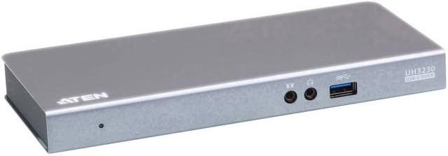 Actual product image Aten UH3230 Docking Station (Docking port (proprietary), 3 Ports)