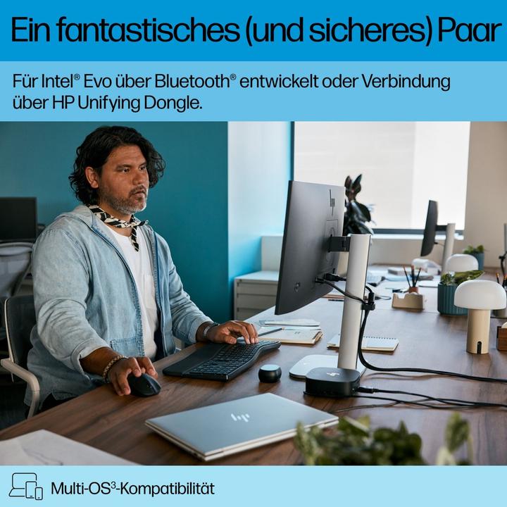 Image du produit HP 685 CFT Dual-Mode KB/Mse Combo (DE, Sans fil)