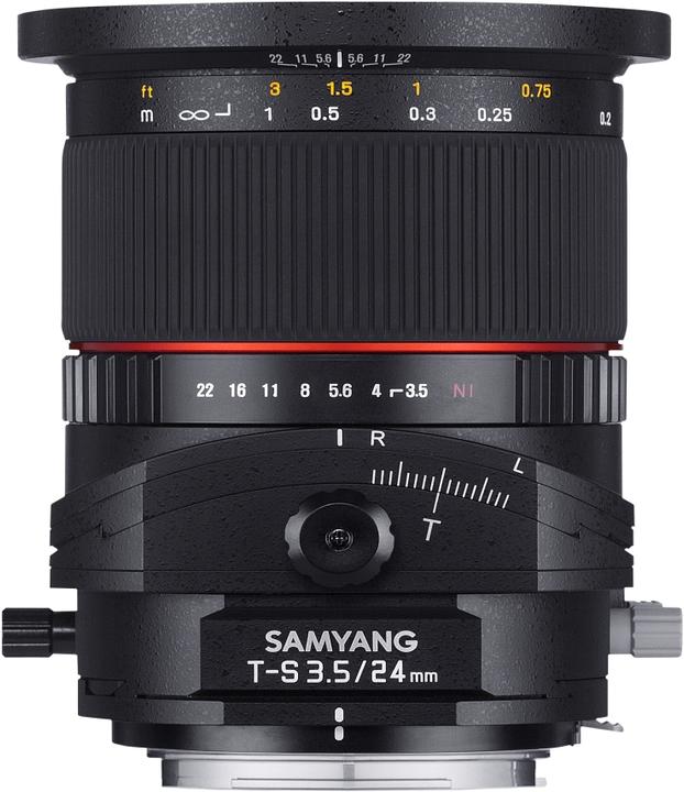 Samyang 24mm f/3.5 ED AS UMC Canon EF (Canon EF-S, Canon EF, Plein format)