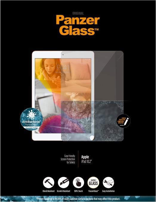Produktbild PanzerGlass Case Friendly (50 Stück, iPad 10.2)