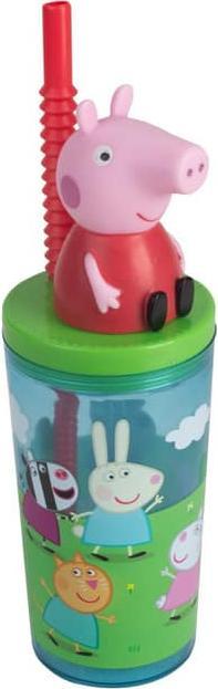 Actual product image pos Peppa Wutz - Trinkbecher mit 3D-Figur - ca. 360 ml