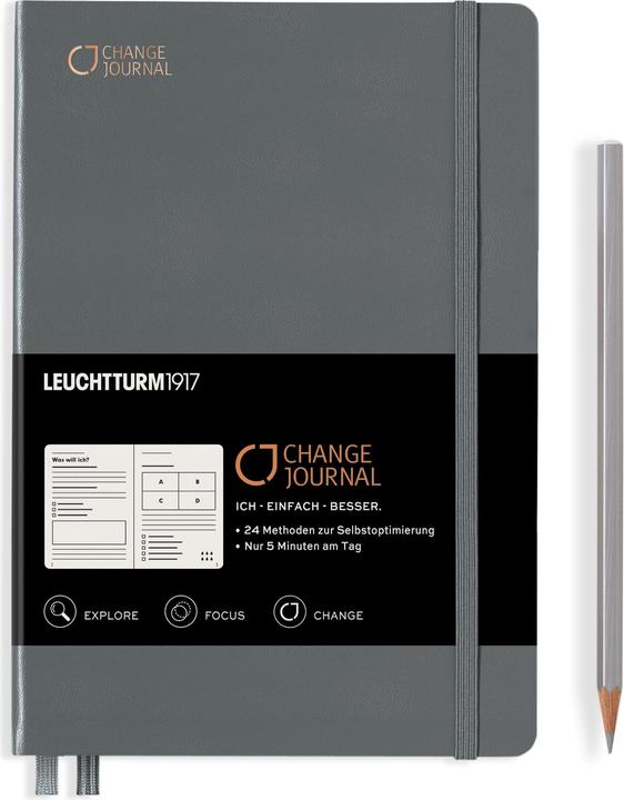 Produktbild Leuchtturm1917 Change Journal (A5, Gepunktet, Harter Einband)