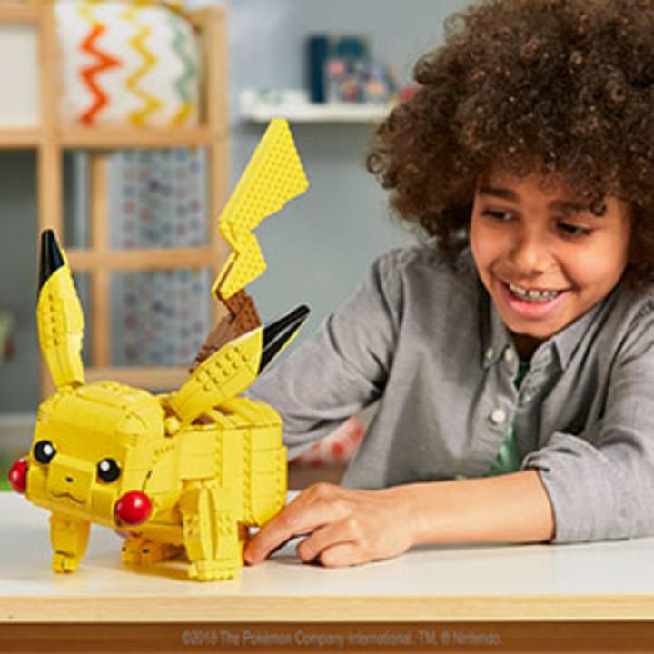 Image du produit Mega Construx Pokémon Pikachu Géant - Briques de construction - Dès 8 ans