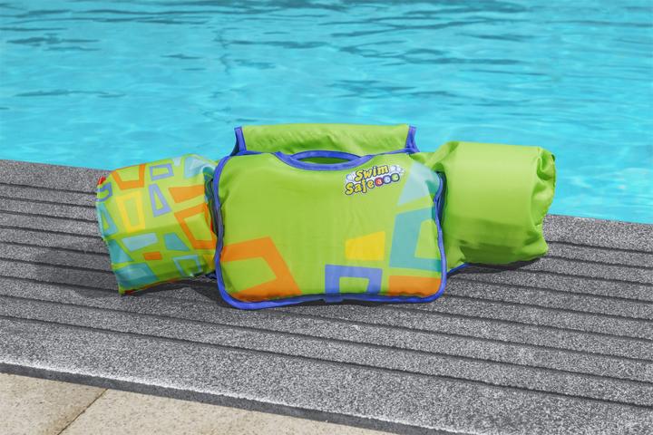 Actual product image Bestway Swim Safe ABC Swin Pal 19-30 kgr, Grøn (24, 25, 26, 27, 28, 29, 30, up to 30 kg)