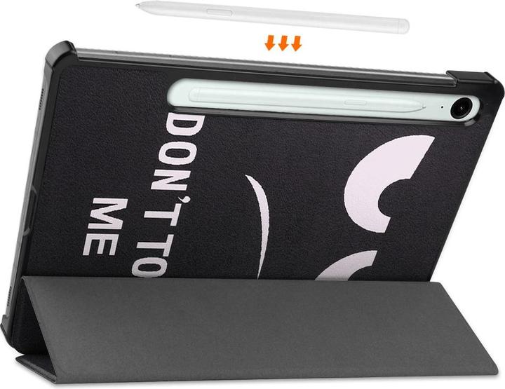 Actual product image Cover-Discount Galaxy Tab S9 FE - Tri-fold Smart Case Don't Touch (Galaxy Tab S9 FE)