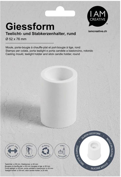 Produktbild I Am Creative Silikon Giessformen